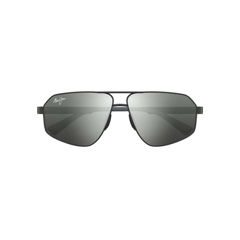 Maui Jim | Keawawa | Matte Gunmetal With Black