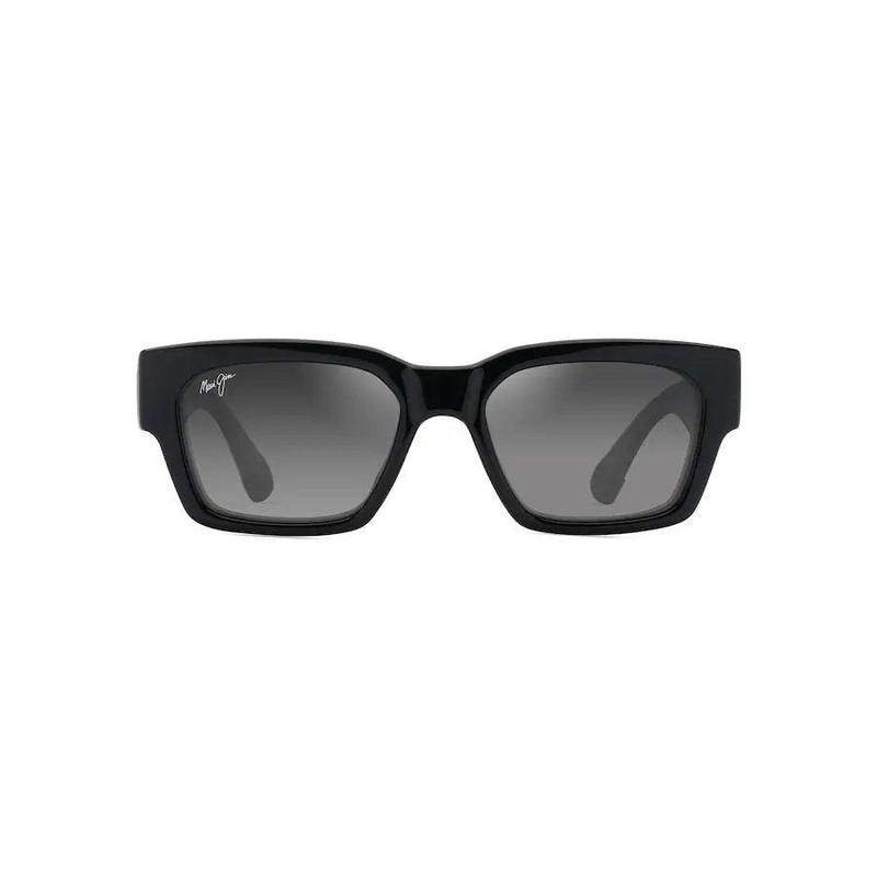 Maui Jim | Kenui | Shiny Black With Transparent Light Grey