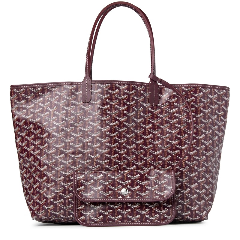 Goyard Saint Louis PM Tote Bag Burgundy