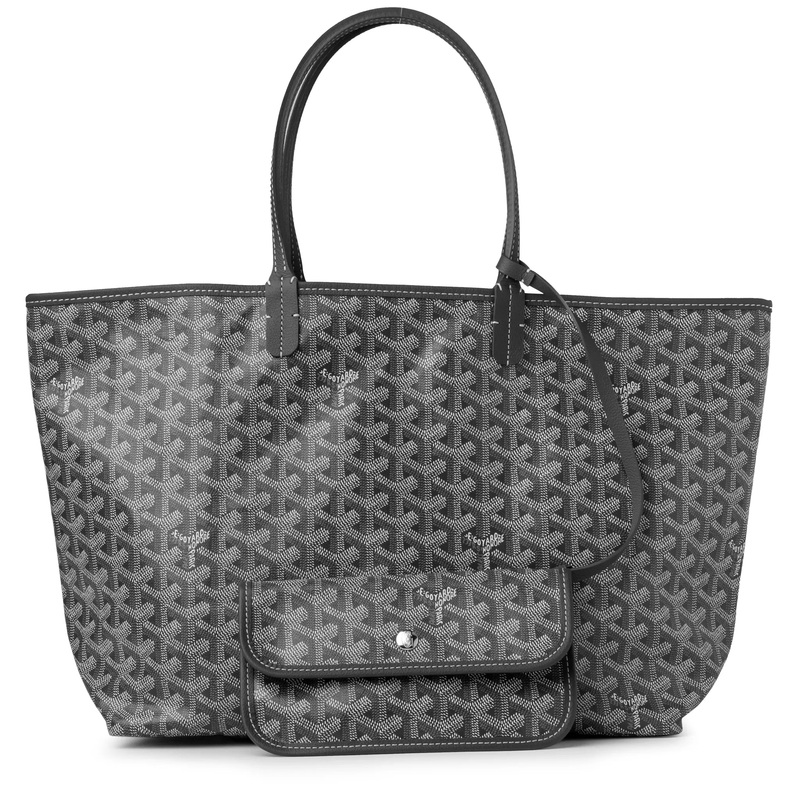 Goyard Saint Louis PM Tote Bag Grey