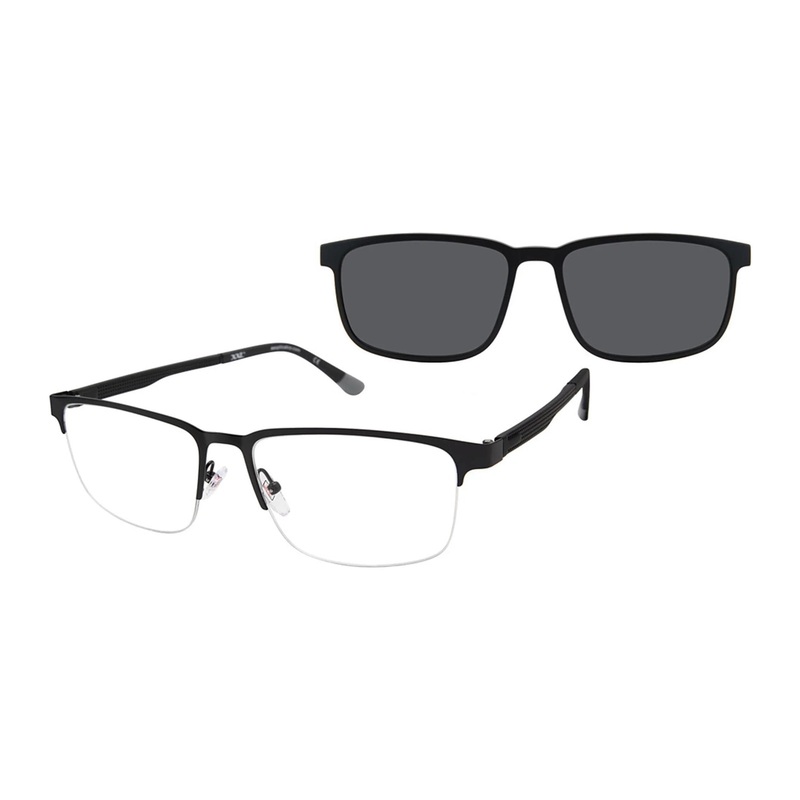 XXL Eyewear HULL Eyeglasses with Sun-clips | Size 60