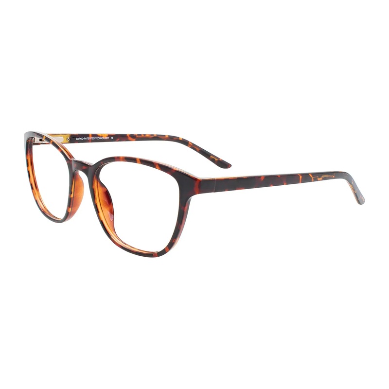 Cargo C5053 Eyeglasses with Clip-on Sunglasses | Size 50