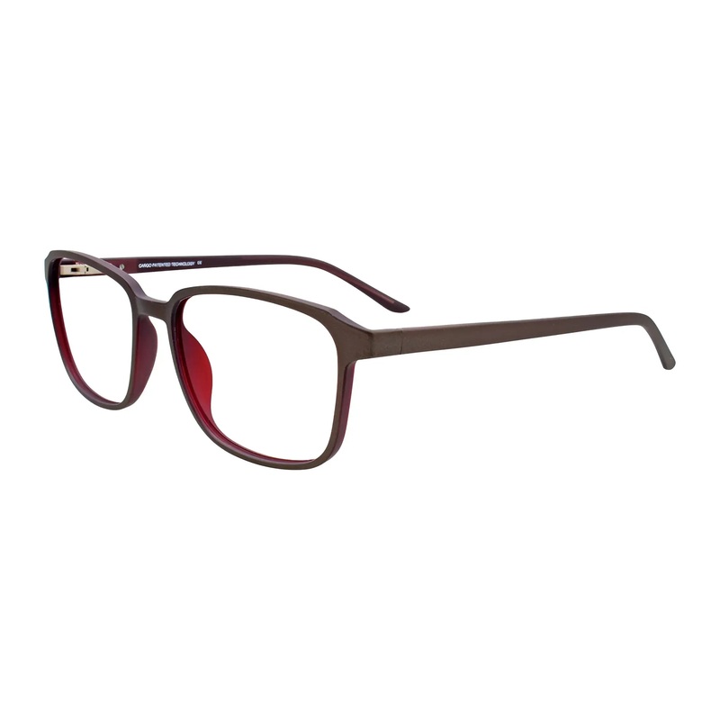 Cargo C5057 Eyeglasses with Clip-on Sunglasses | Size 57