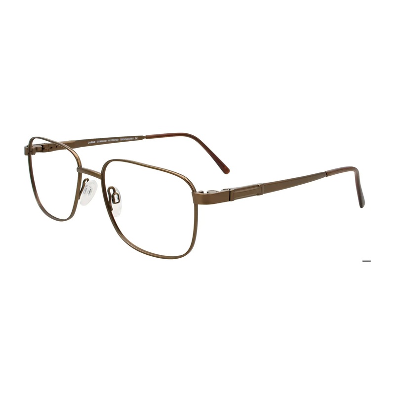 Cargo C5507 Eyeglasses with Clip-on Sunglasses | Size 55